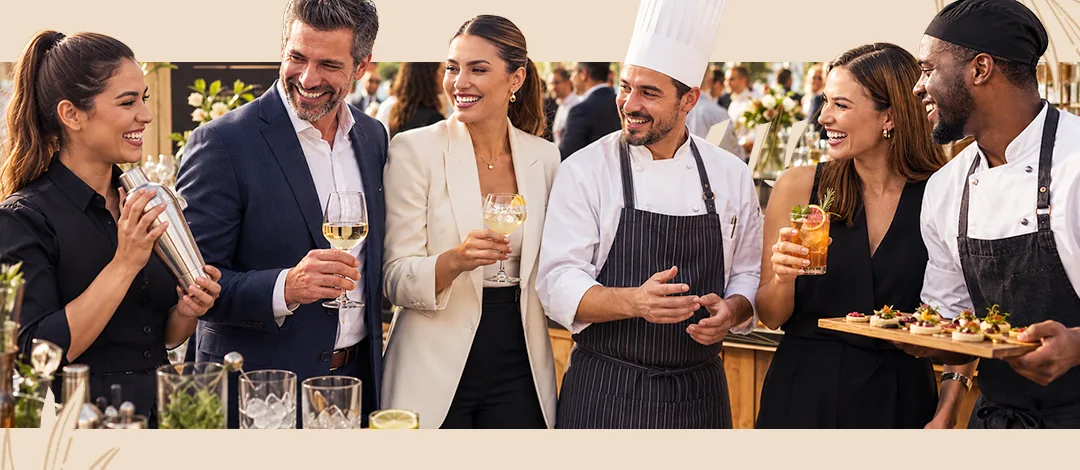 Profesionales de gastronomía y hotelería reunidos en una experiencia de hospitalidad